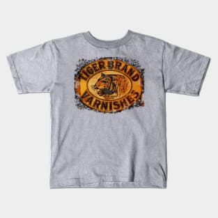 Tiger Brand Varnishes Kids T-Shirt